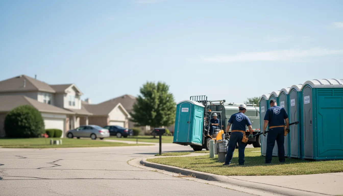Porta Potty Rental in Stowell, TX near me